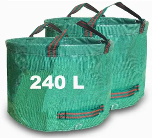 240L Garden Bags Garden Sacks - 2Pack