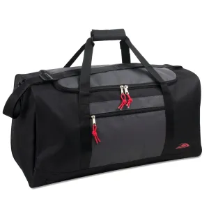 61cm Duffel Bag Jumbo 54L Capacity - Black