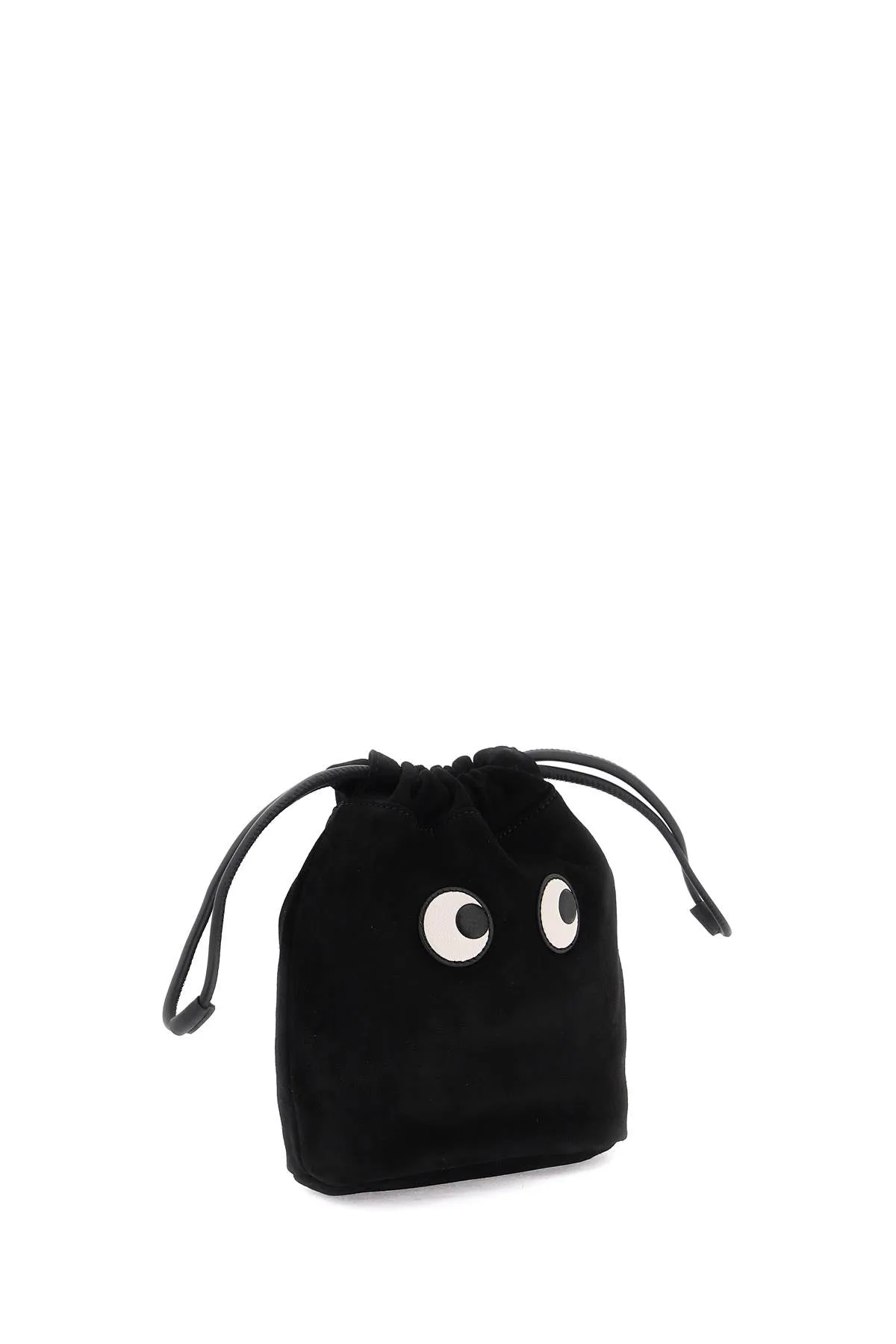 Anya hindmarch eyes drawstring pouch