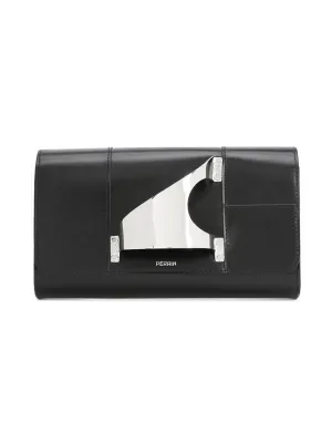 Black L'Eiffel Clutch