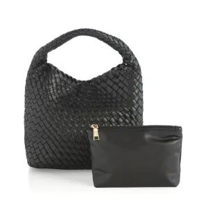 Blythe Mini Hobo Tote - Black