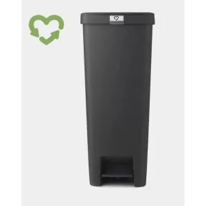 Brabantia Stepup Pedal Waste Bin - 40 Litre - Dark Grey & Light Grey Available