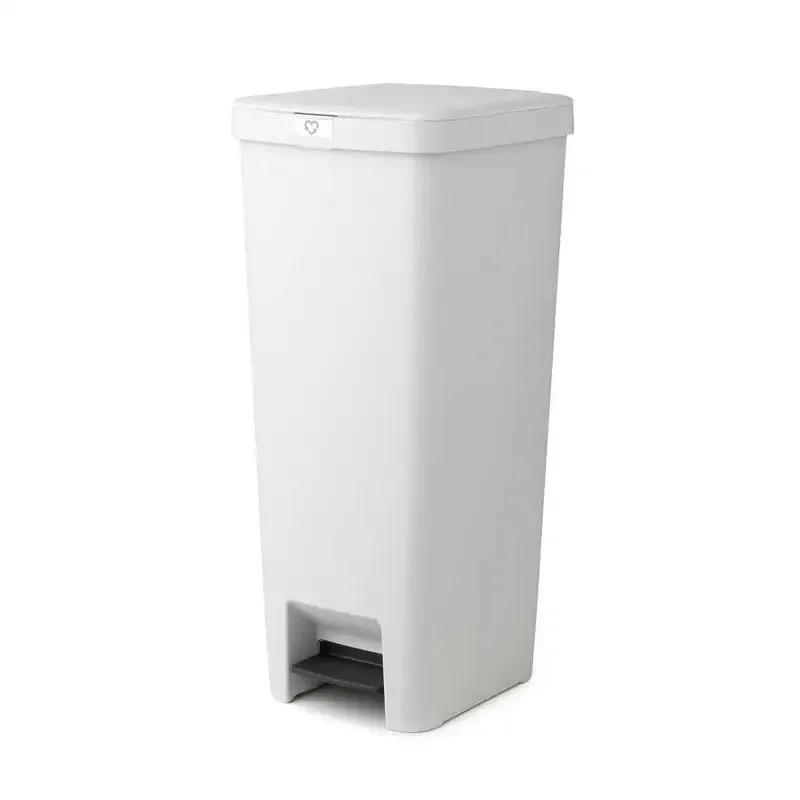 Brabantia Stepup Pedal Waste Bin - 40 Litre - Dark Grey & Light Grey Available