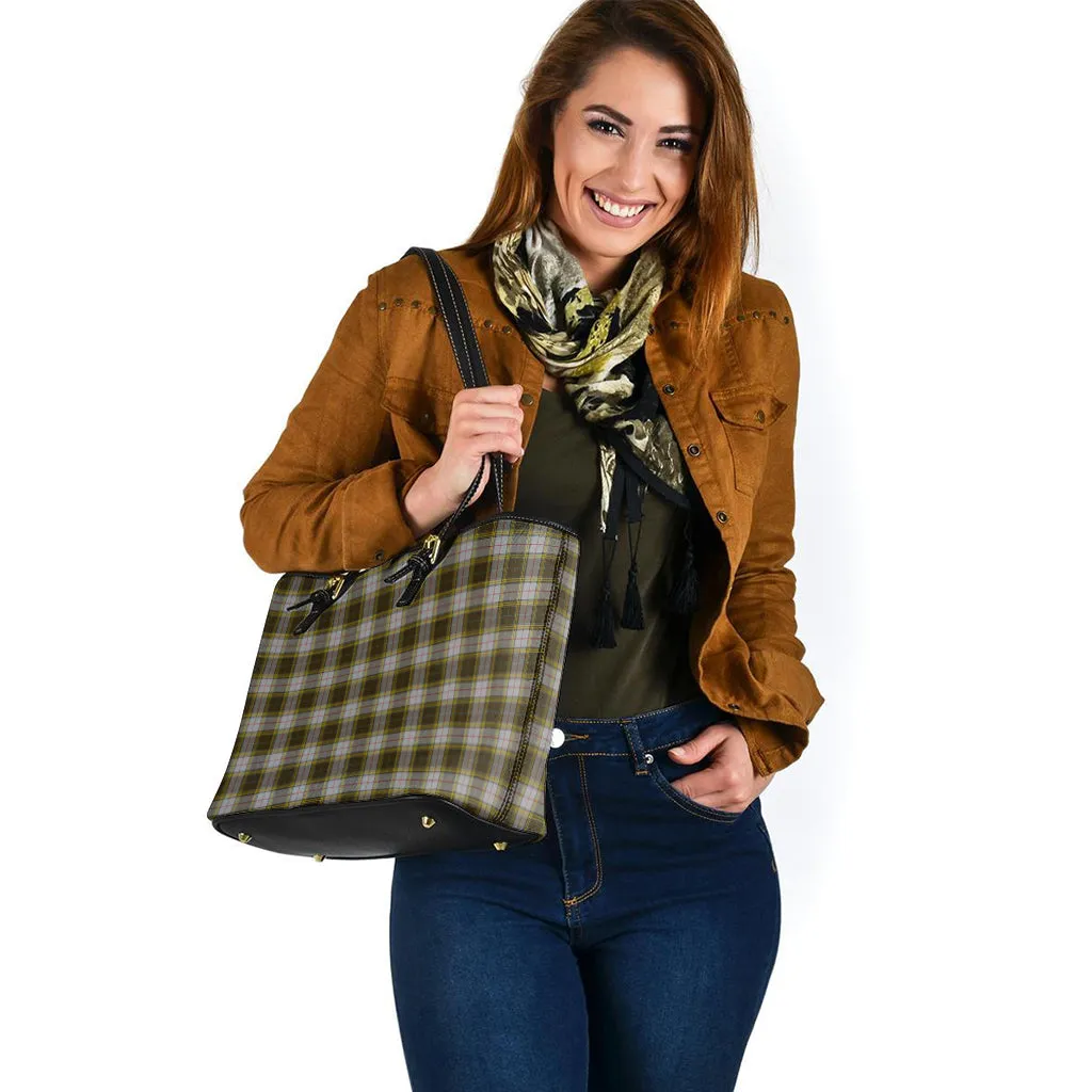 Buchanan Dress Tartan Leather Tote Bag