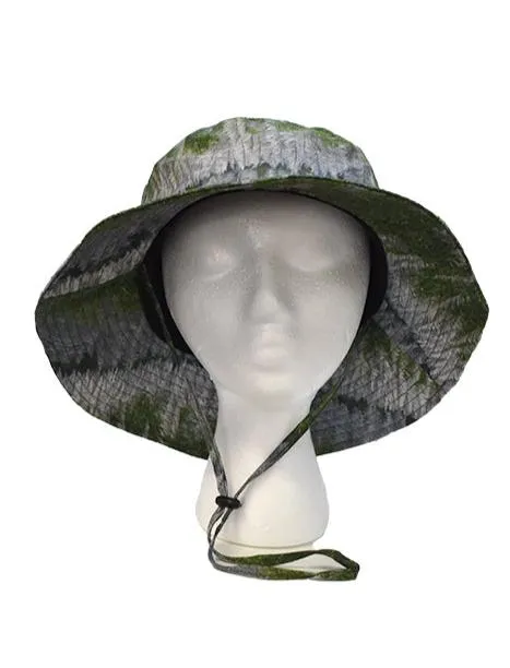 Bucket Hat with Chin Strap - Sugar Cane