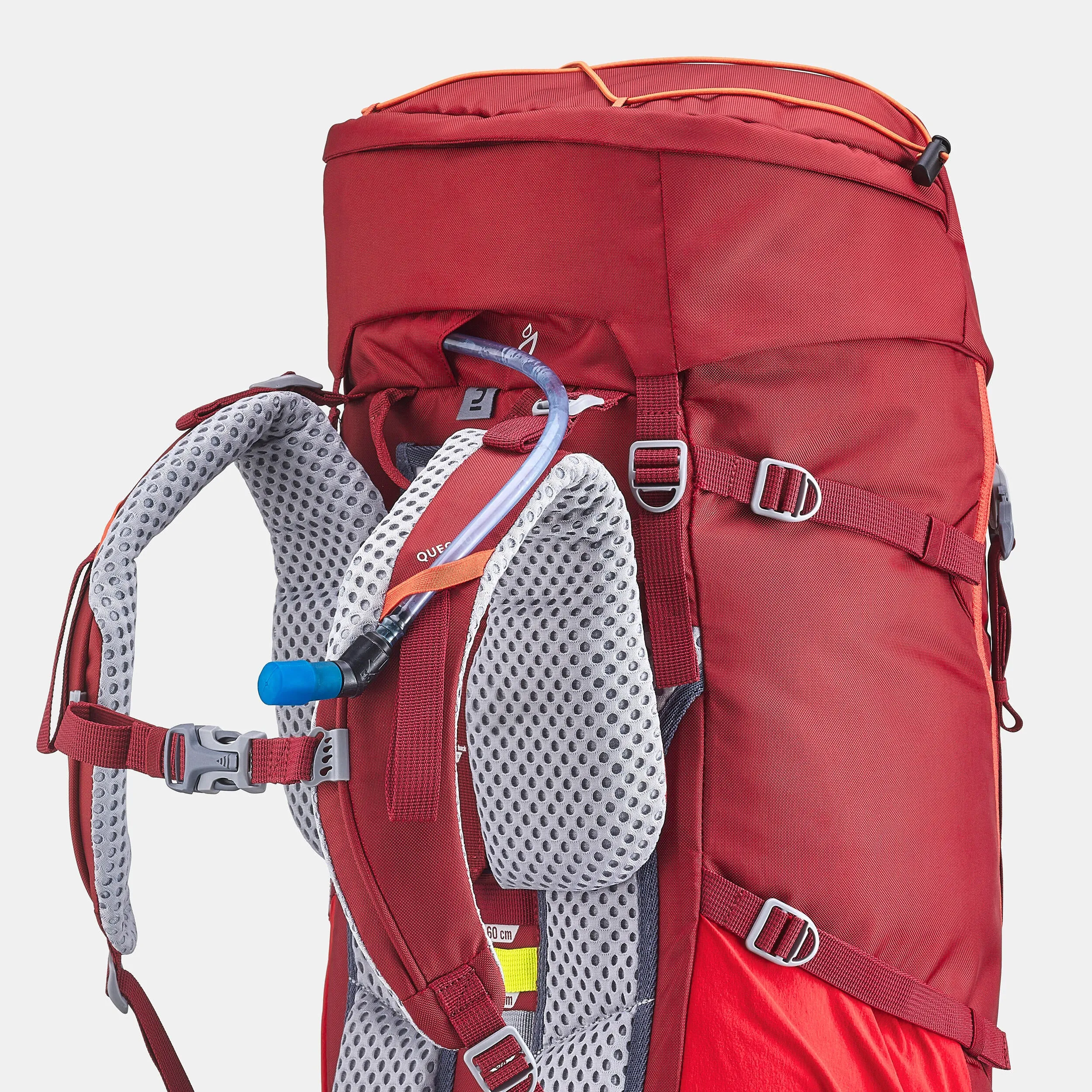 Children's hiking backpack Quechua MH500 40 10 l, burgundy/red