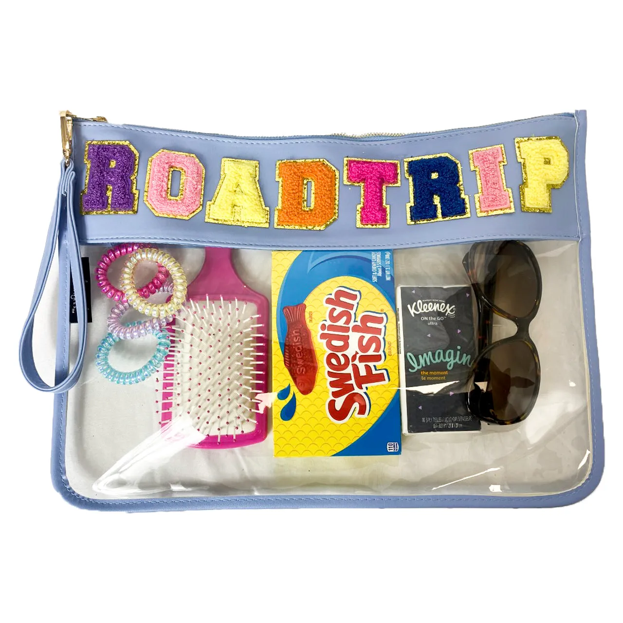 CP-1217 Road Trip Blue Candy Bag