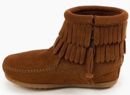 Double Fringe Kids Boot