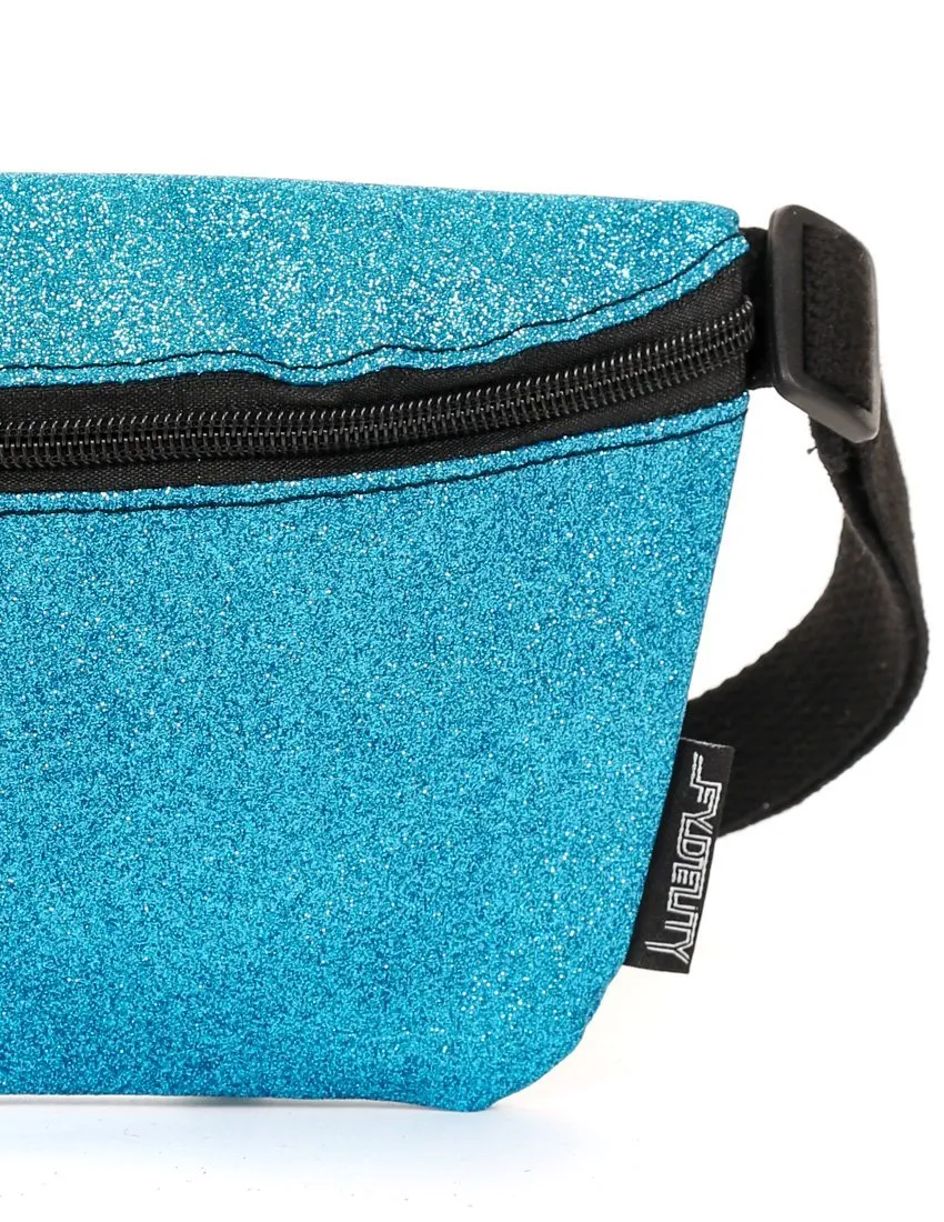 Fanny Pack | Slim |DAZZLER Blue Glitter