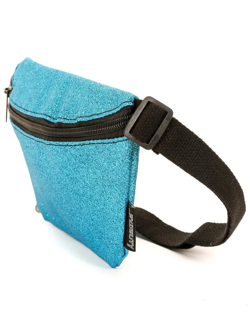 Fanny Pack | Slim |DAZZLER Blue Glitter