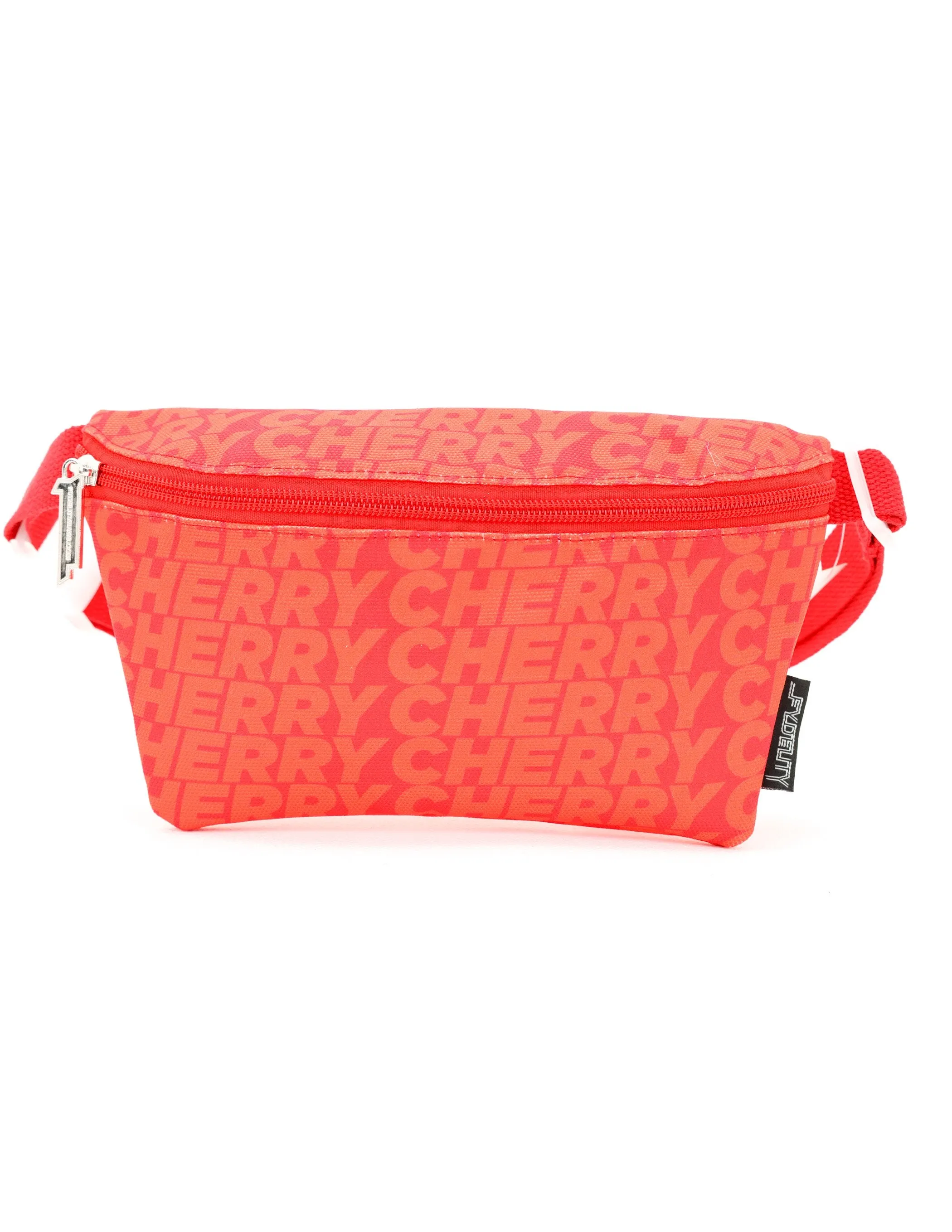 Fanny Pack | Slim |"Bite" Cherry Red