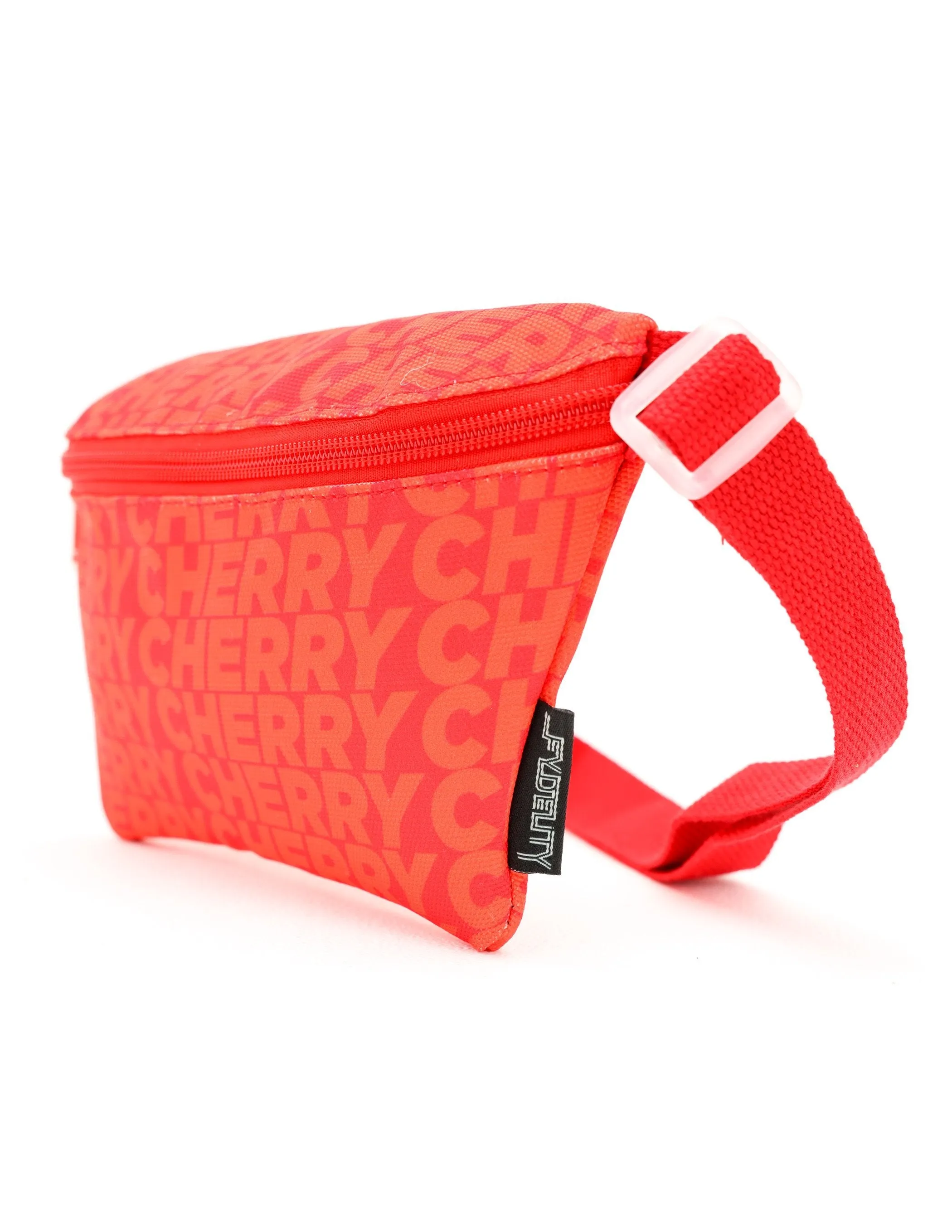 Fanny Pack | Slim |"Bite" Cherry Red