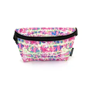 Fanny Pack | Slim |Tie Dye Pink Crackle