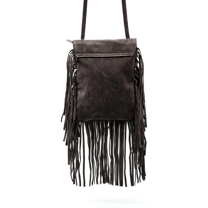 Fringe Tassel Boho Bag Purse- Fringe Purse