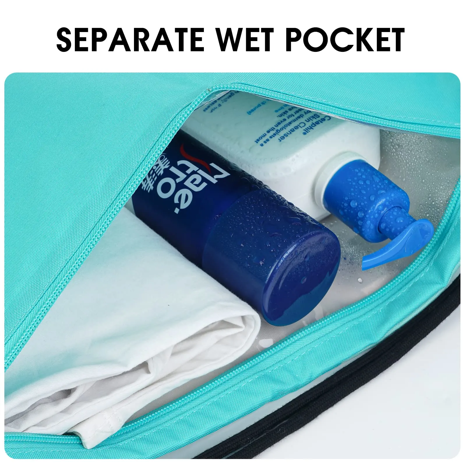 Gym Drawstring Backpack with Wet Compartment