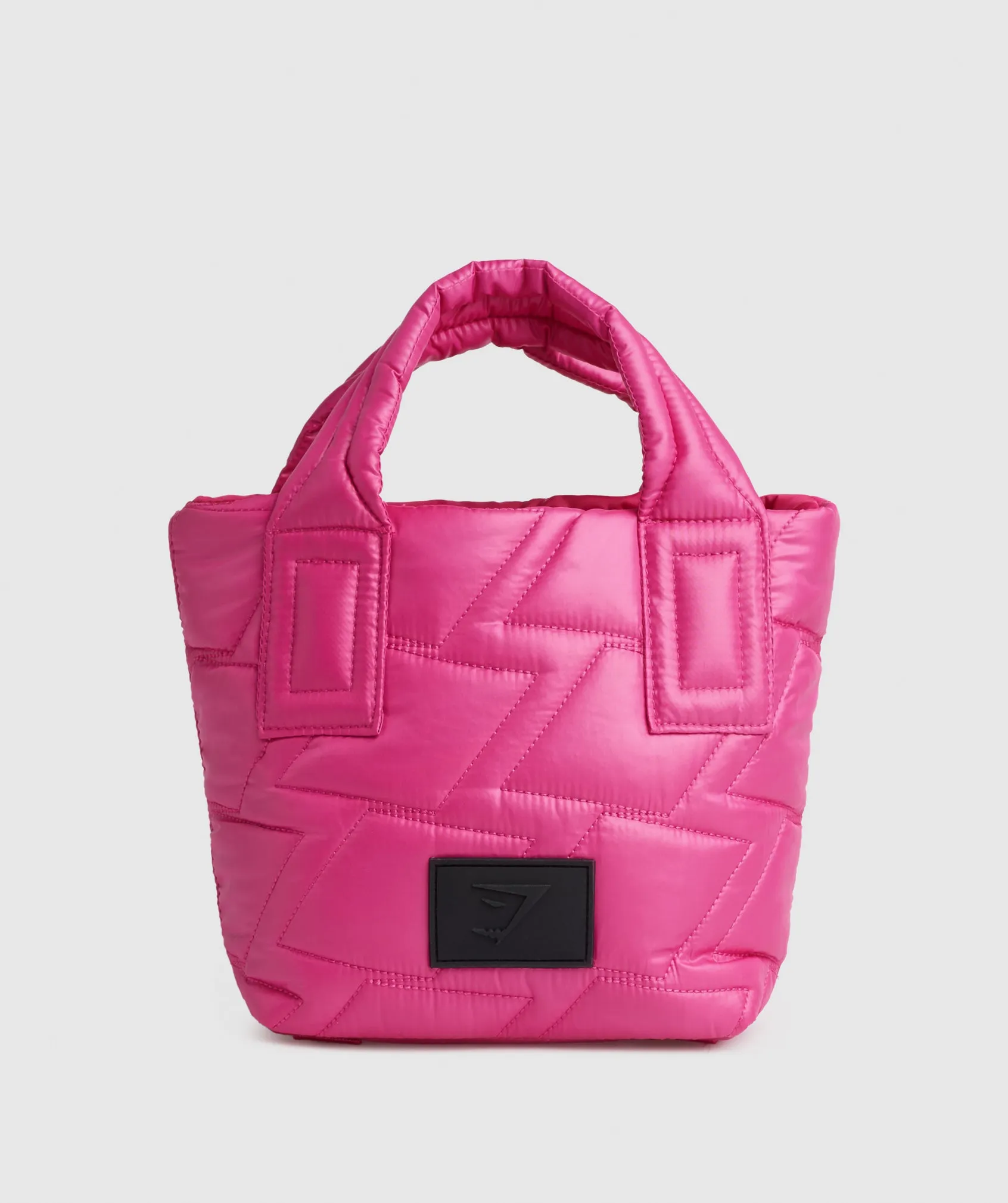 Gymshark Quilted Mini Tote - Bold Magenta