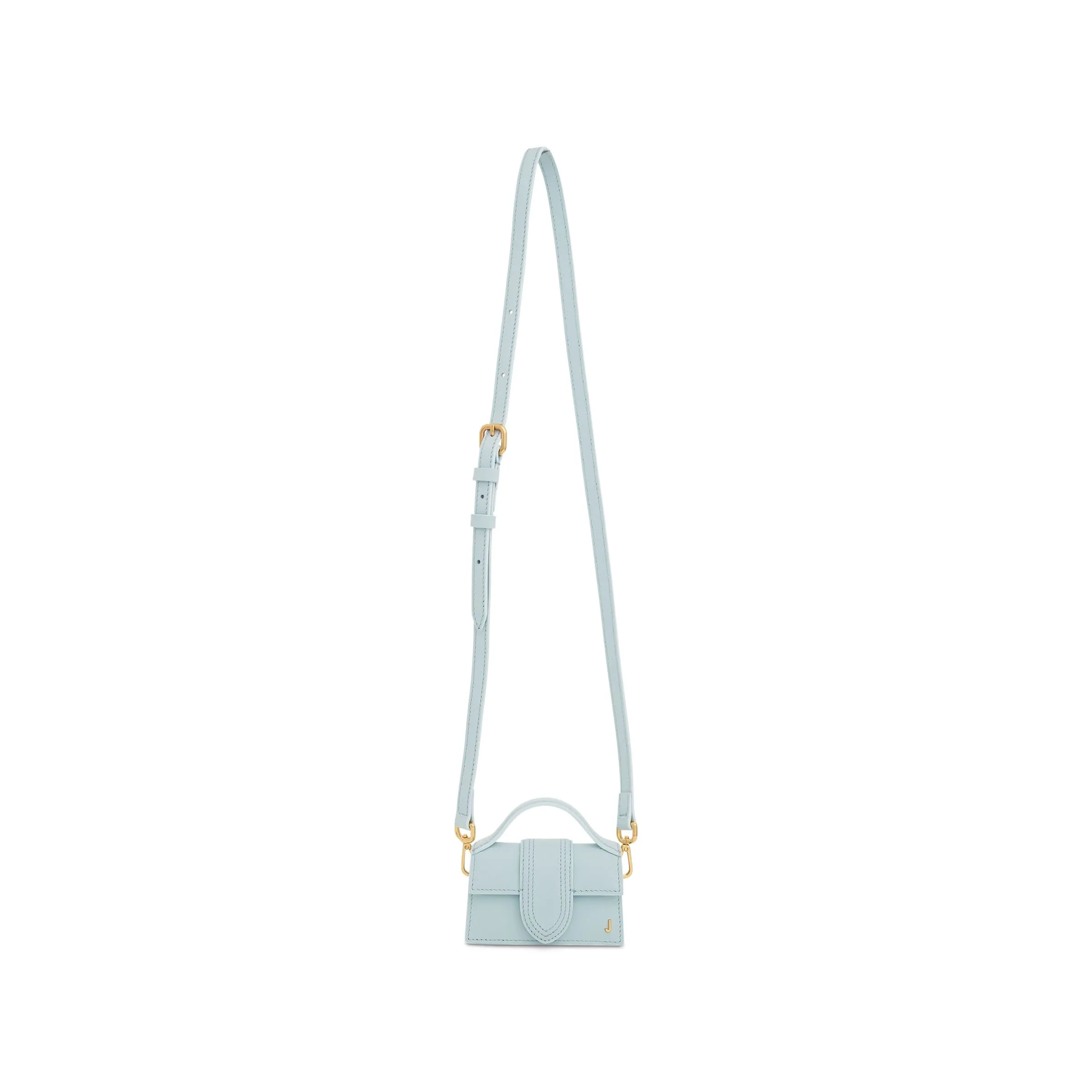 Le Petit Bambino Leather Bag in Pale Blue