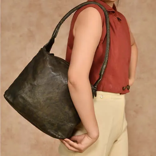 Lyon Exotic Hobo Bag