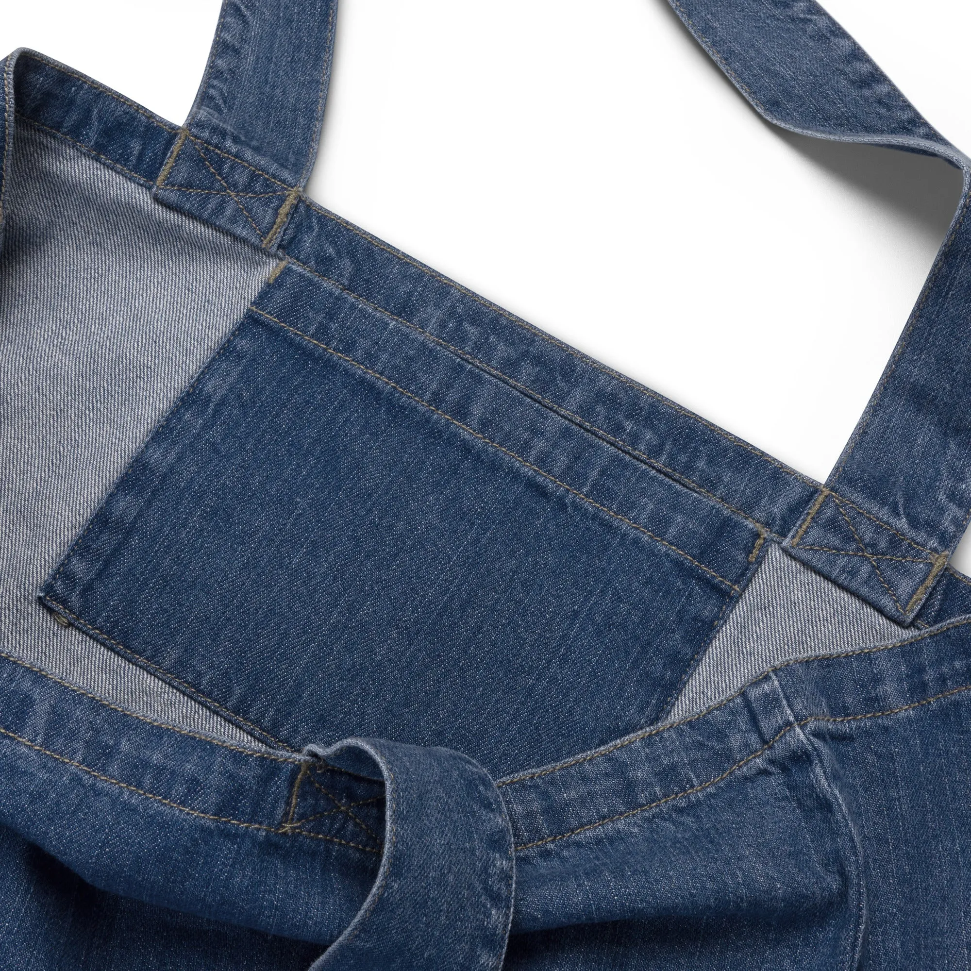 MEOW, Cat themed organic denim tote bag