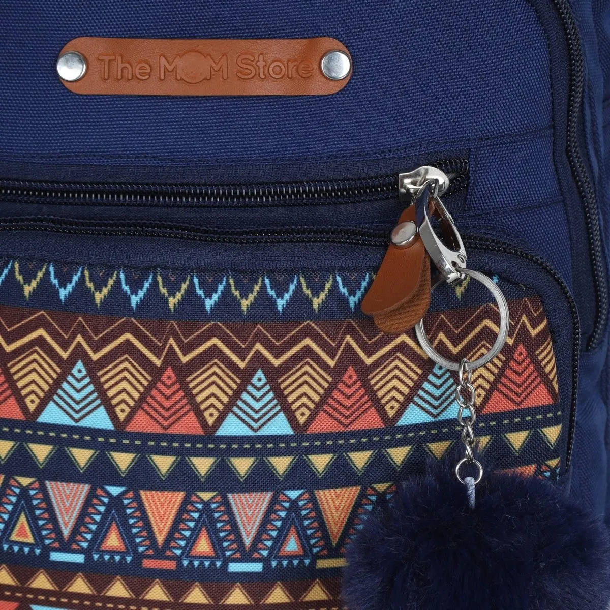 Mini Diaper Bag for Casual Outings- Tribal Geometry