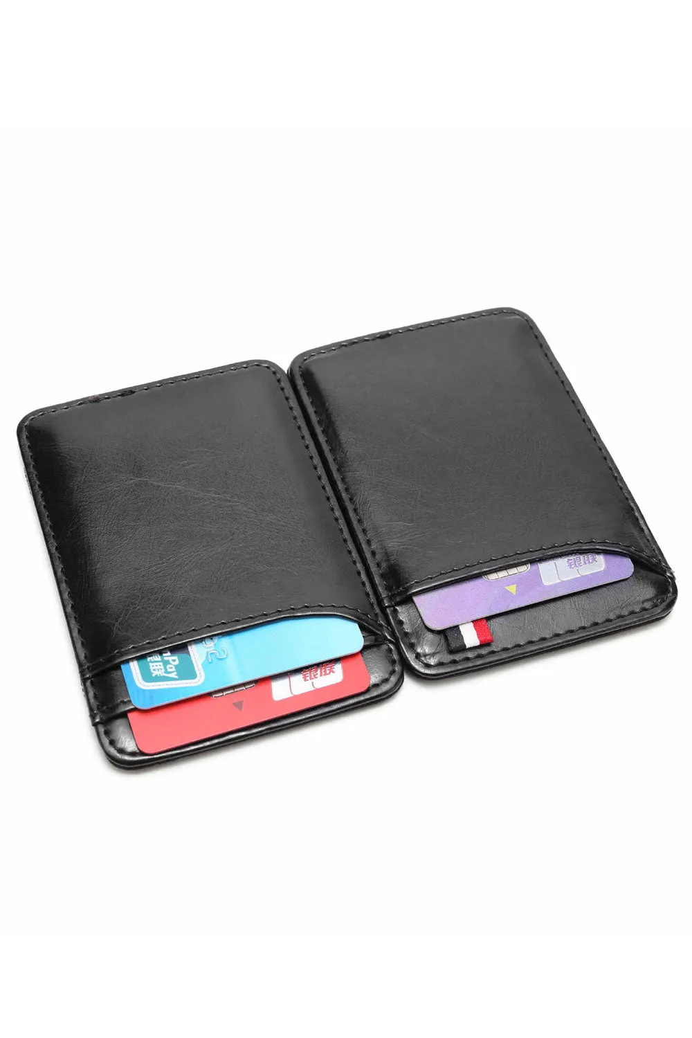 Mini Leather Key Card Wallet - MW107662