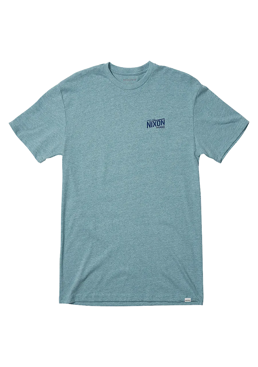 National T-Shirt - Heather Pacific