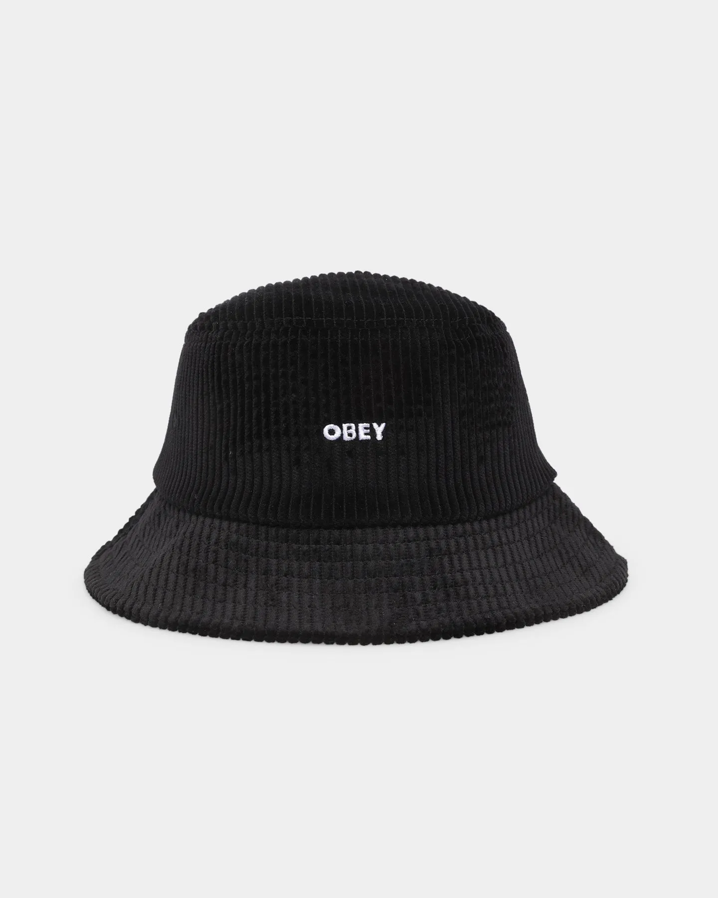 Obey Bold Cord Bucket Hat Black