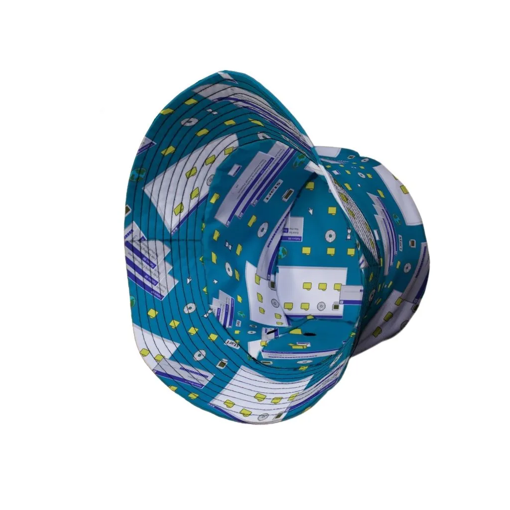 Pattern98 Bucket Hat