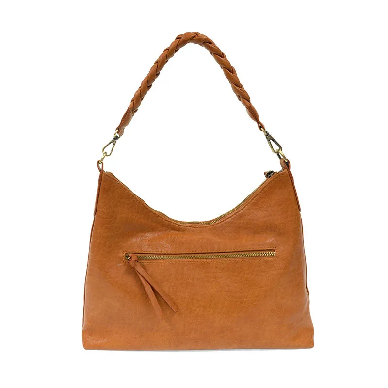 Selene Slouchy Hobo Bad with Braided Handle