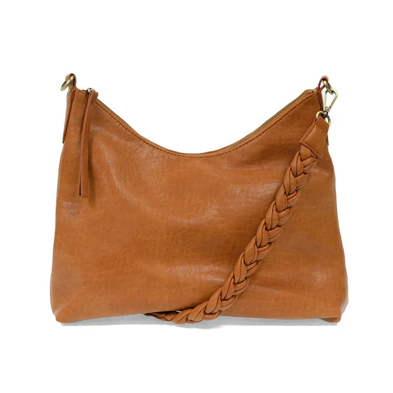 Selene Slouchy Hobo Bad with Braided Handle