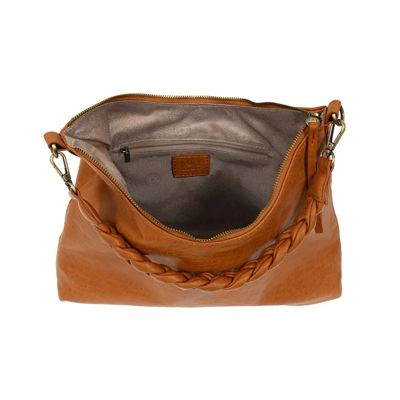 Selene Slouchy Hobo Bad with Braided Handle