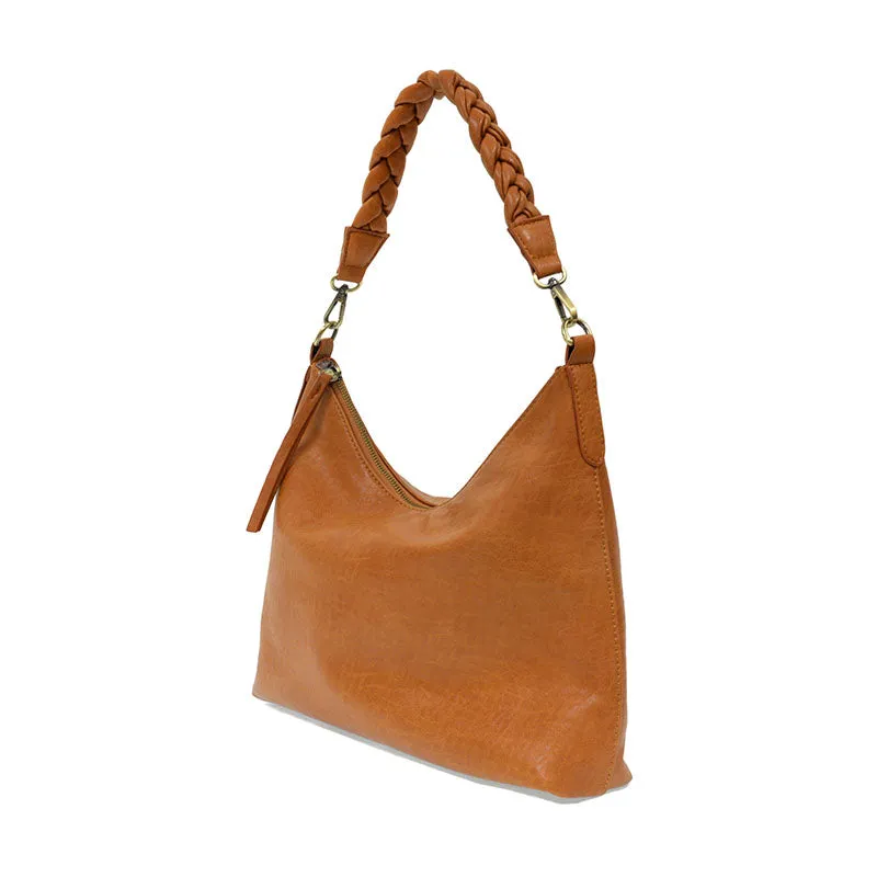 Selene Slouchy Hobo Bad with Braided Handle