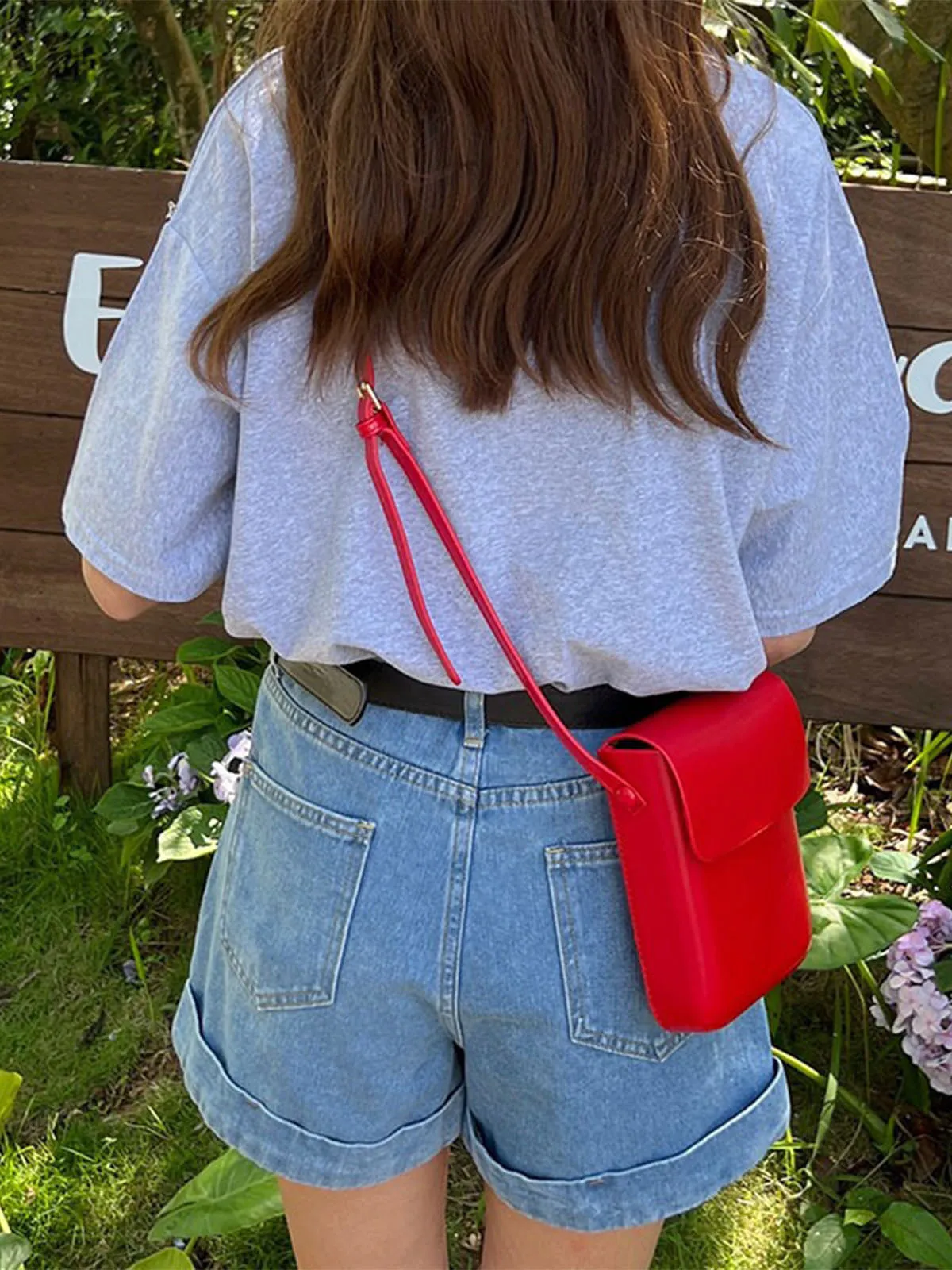 Simple Retro Vertical Small Bag