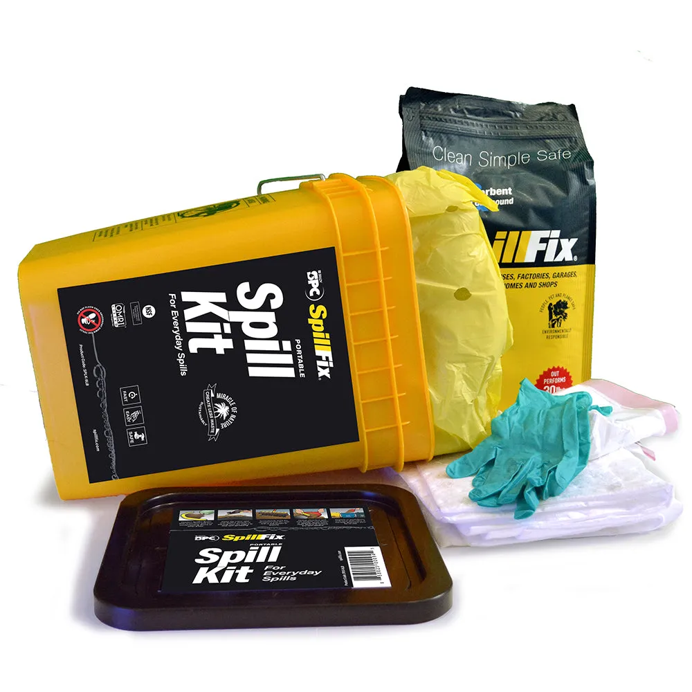 SpillFix Spill Kit – 4Gal Bucket