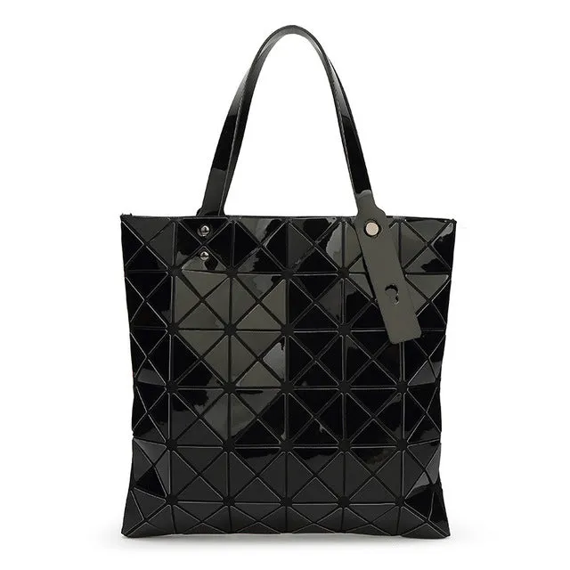 Women's Prism Geometric Casual Tote Hand Bag